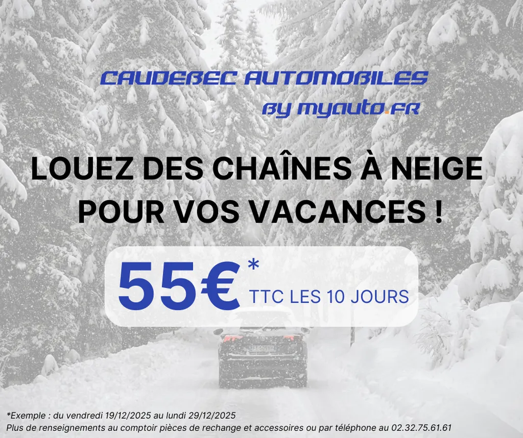 Location de chaînes à neige pas cher près de Lillebonne