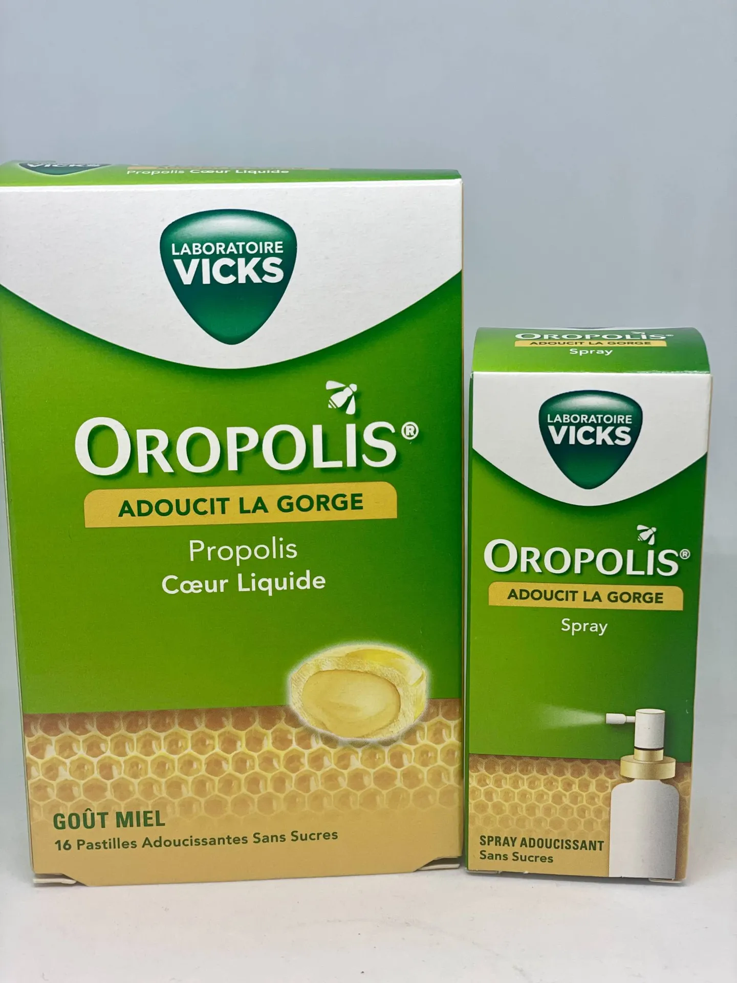 Oropolis coeur liquide et spray