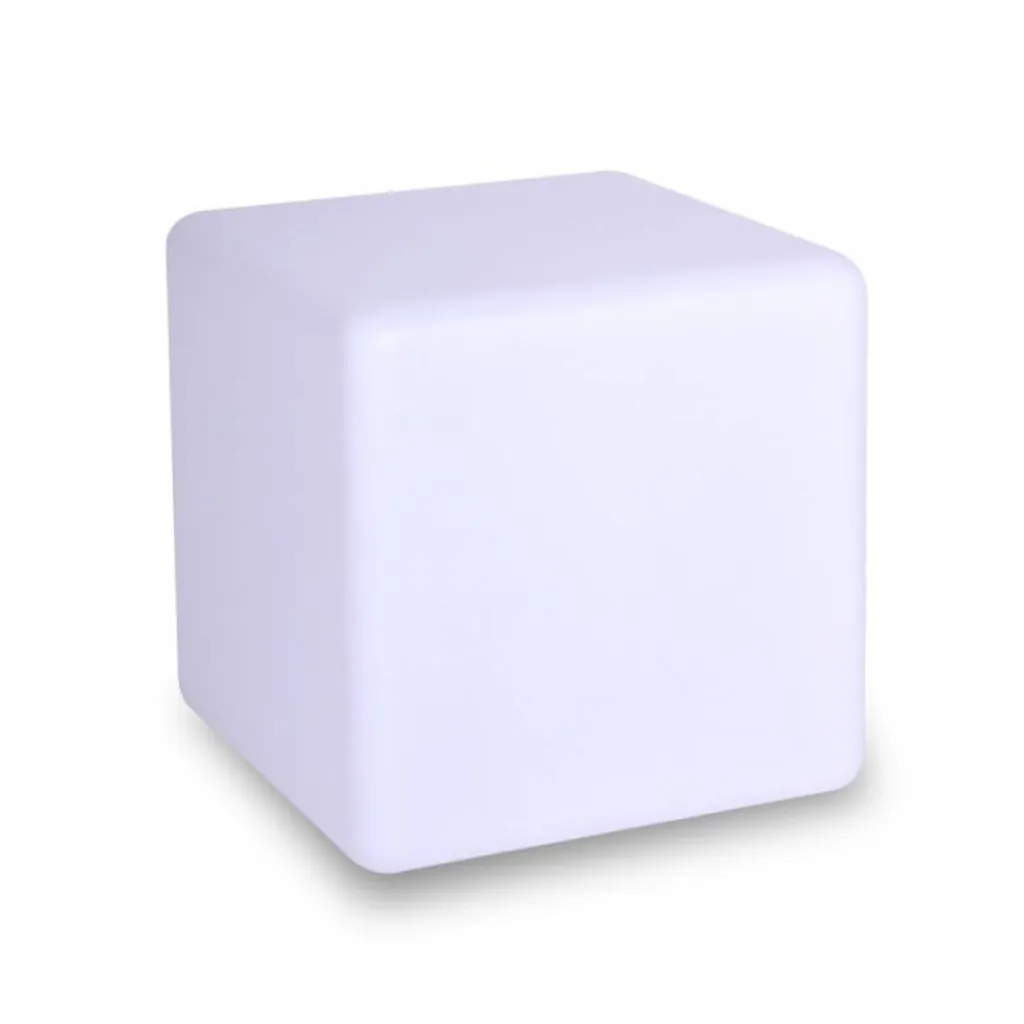 Cube lumineux lounge pour assise ou table basse VIP