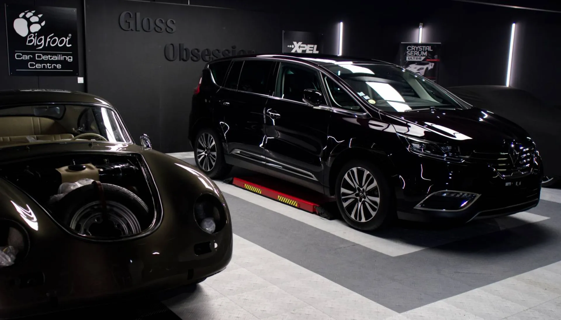 Protection céramique carrosserie avec nos traitements de la gamme Gtechniq sur ce véhicule Renault Espace