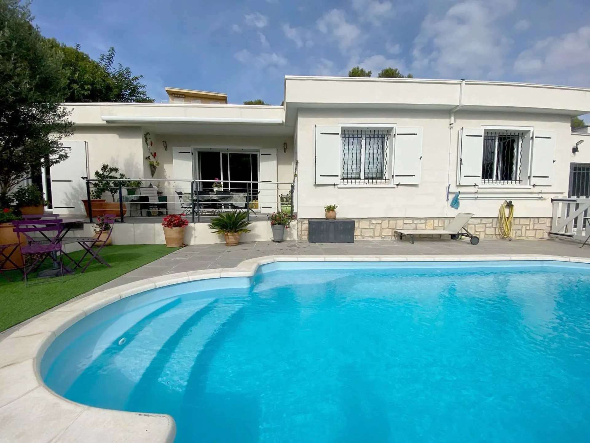 maison à vendre sur Carnoux de plain pied