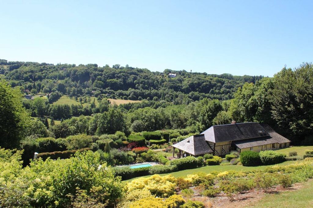 Vente demeure à colombages avec sa dépendance région Honfleur 14600