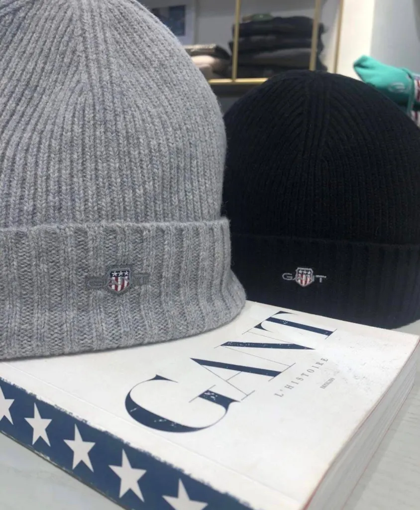 Bonnet en laine Shield GANT chez La Suite by Urban Chic à Dieppe prés de Rouen