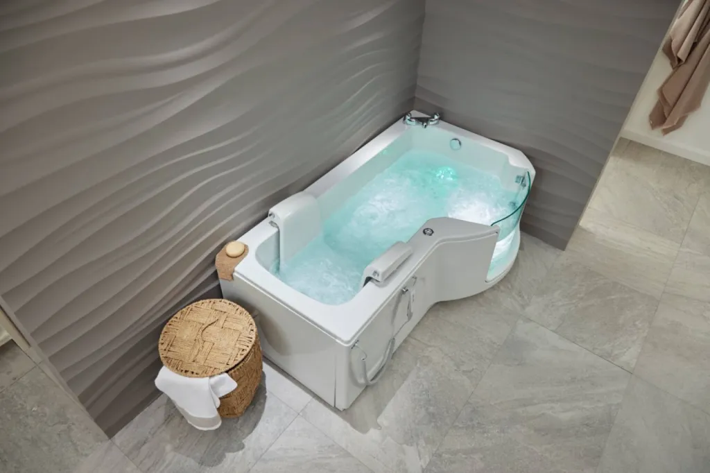 Baignoire à porte avec siège élévateur Louisiana