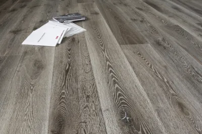 parquet noir cérusé