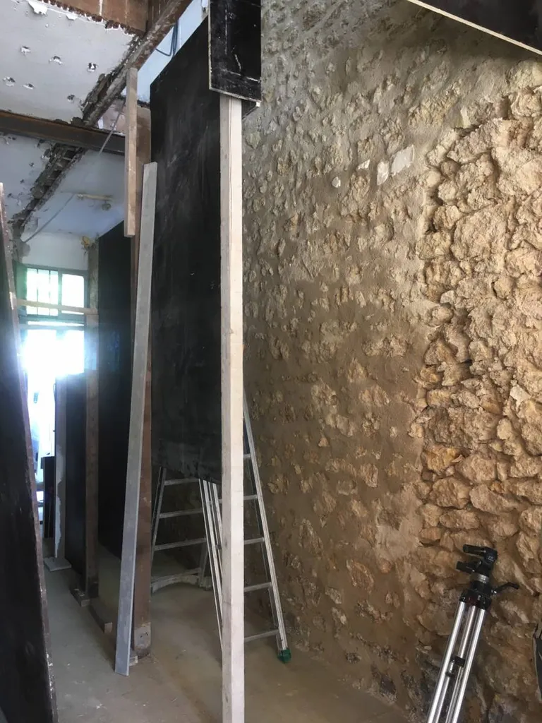 Réalisation d'un escalier en béton dans une maison de ville à Salon de Provence