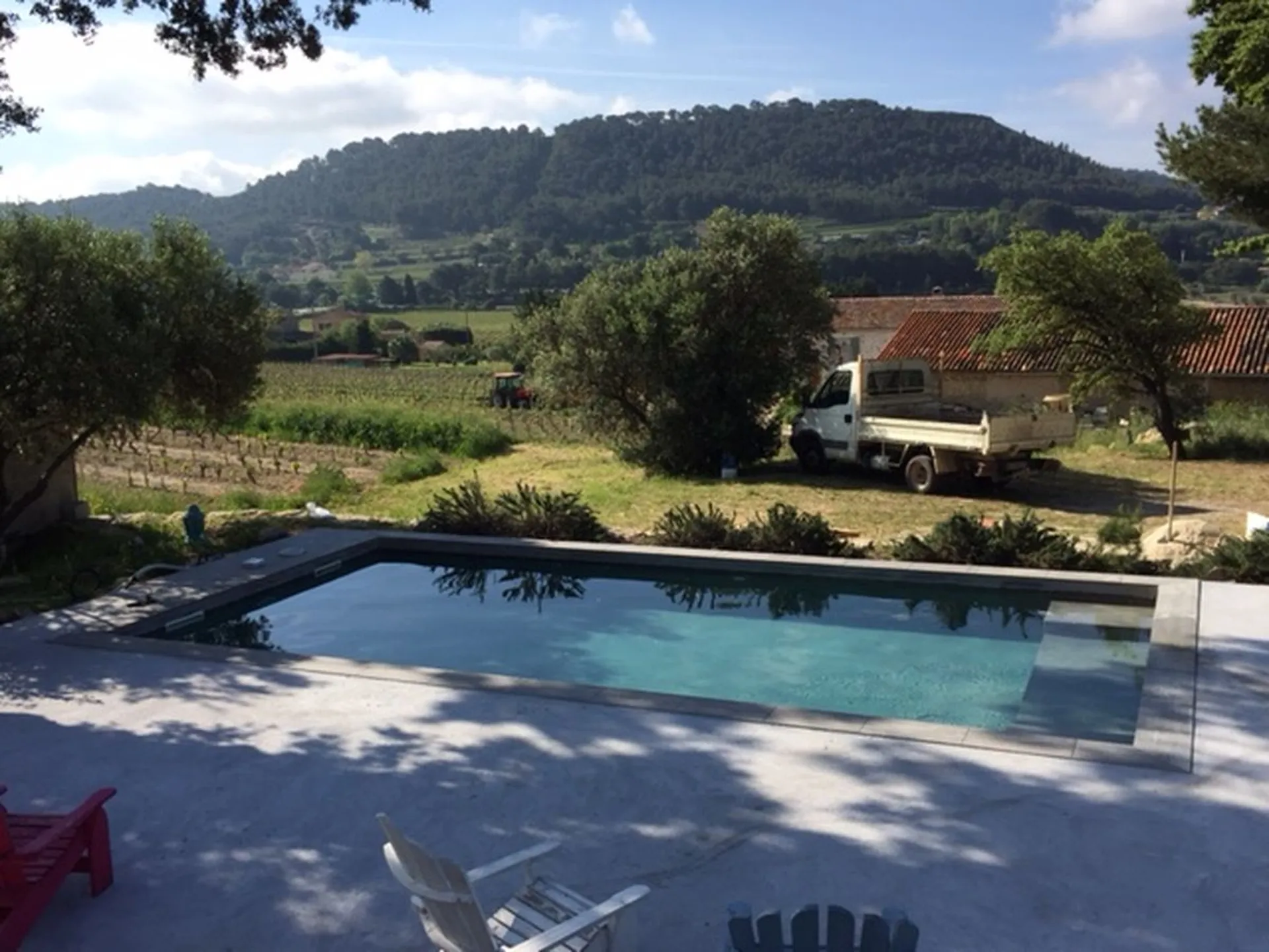 maison piscine la cadière var