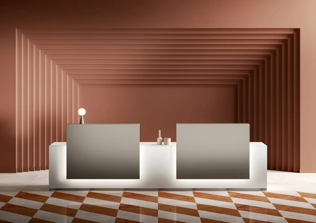 Banque d'accueil LUX haut de gamme à Toulon