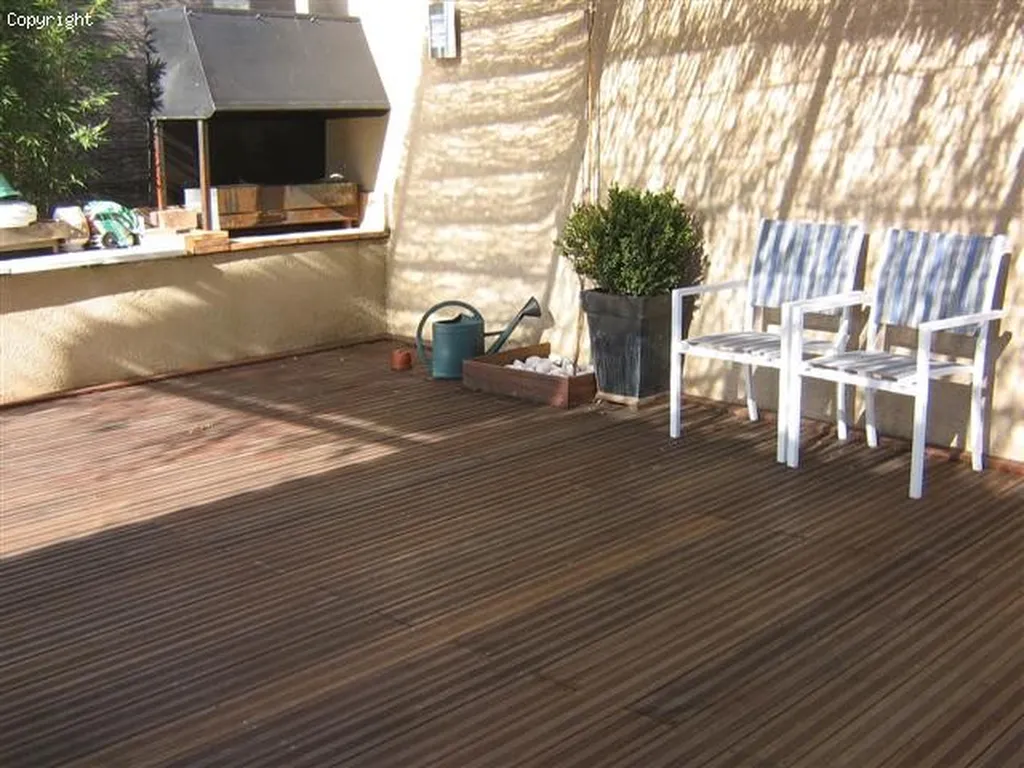 Terrasse en bois exotique Bangkiraï