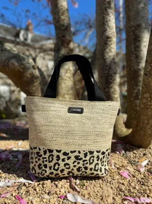 Sac les Tropéziennes paille et léopard pour l'été indisponible chez Evasion Eu