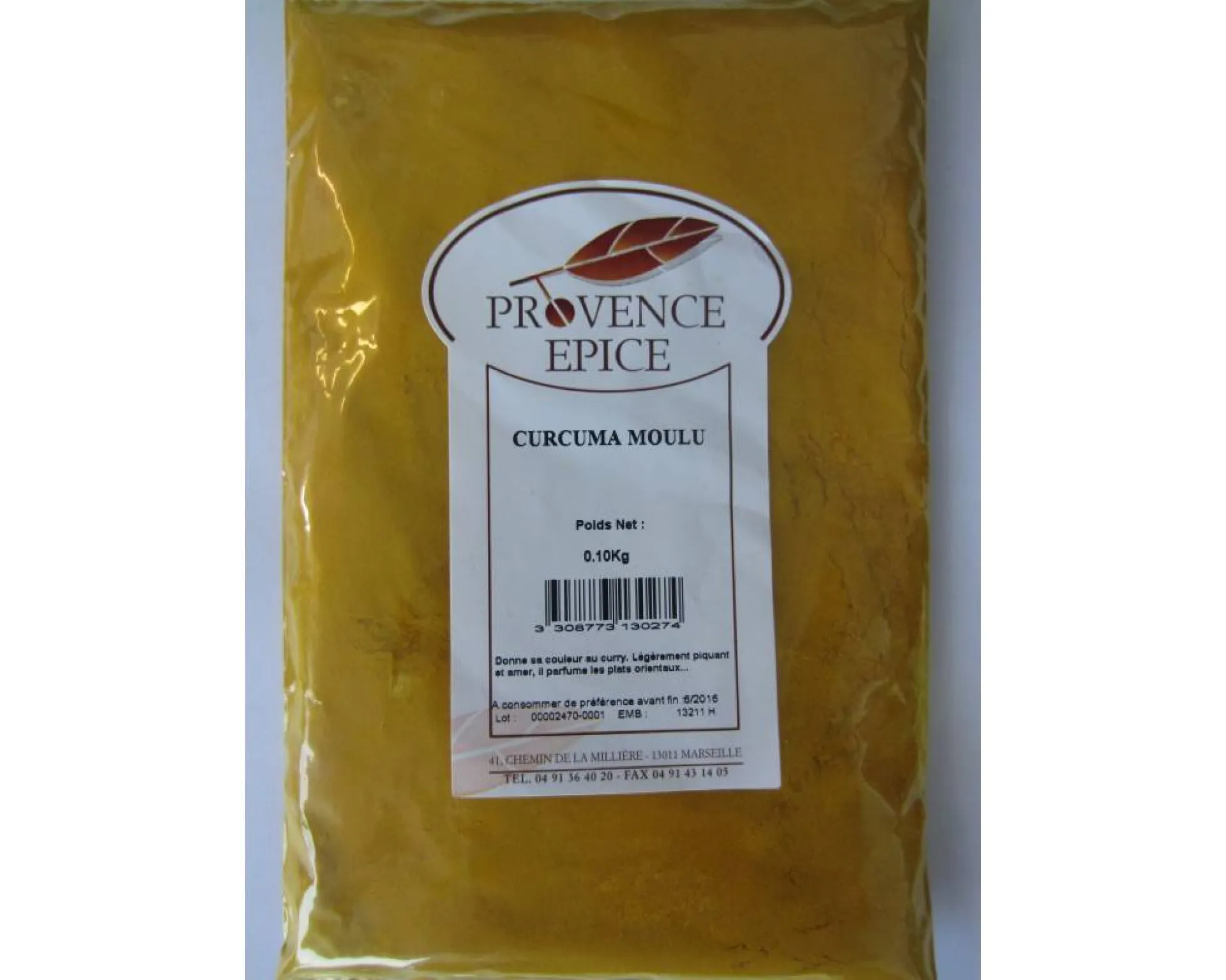 Curcuma moulu Montpellier Le Crès