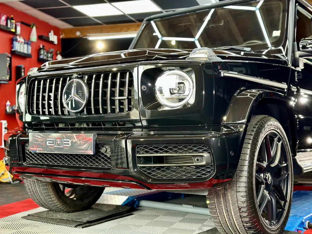 Protection carosserie traitement céramique lyon Mercedes G63 AMG