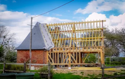 Trouver un constructeur pour une extension de maison en colombages en Seine Maritime 76 à Goderville proche Fécamp