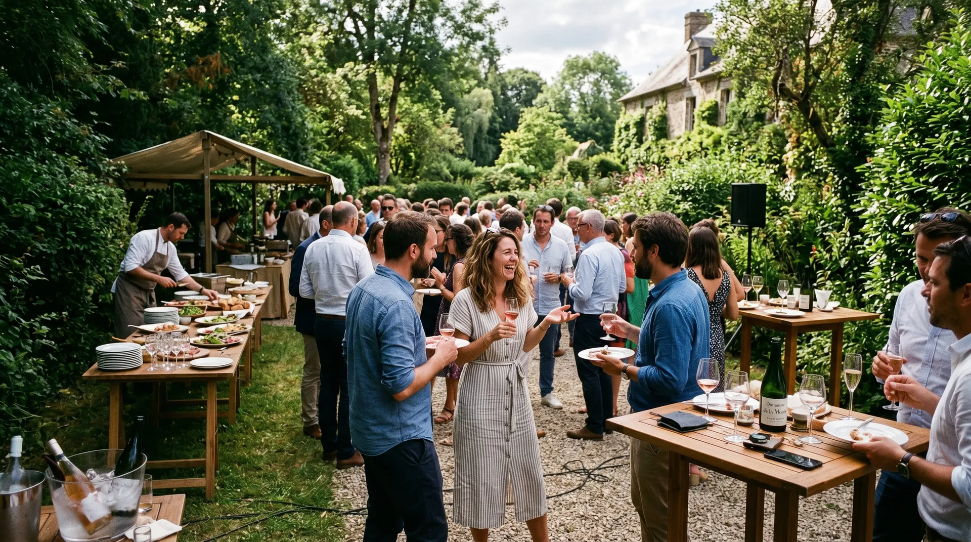 Privatisation de terrasse et jardin à Bernay