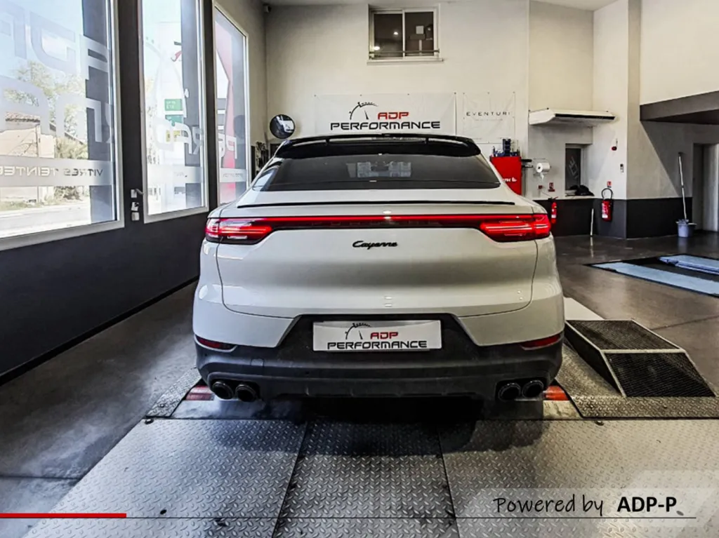 Reprogrammation moteur Stage 1 & Conversion bio éthanol E85 PORSCHE E3 Cayenne 3.0T E-Hybrid 462 PS | ADP Performance Le Pontet