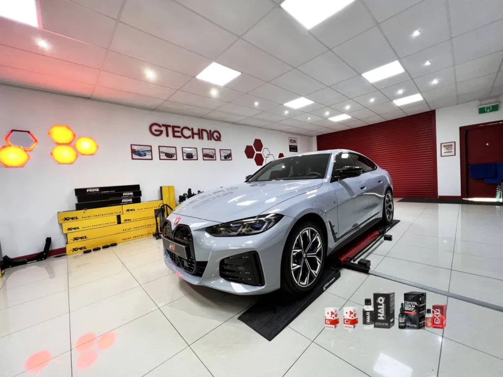 BMW i4 M50 - PROTECTION PPF XPEL + TRAITEMENT CERAMIQUE GTECHNIQ - LILLE