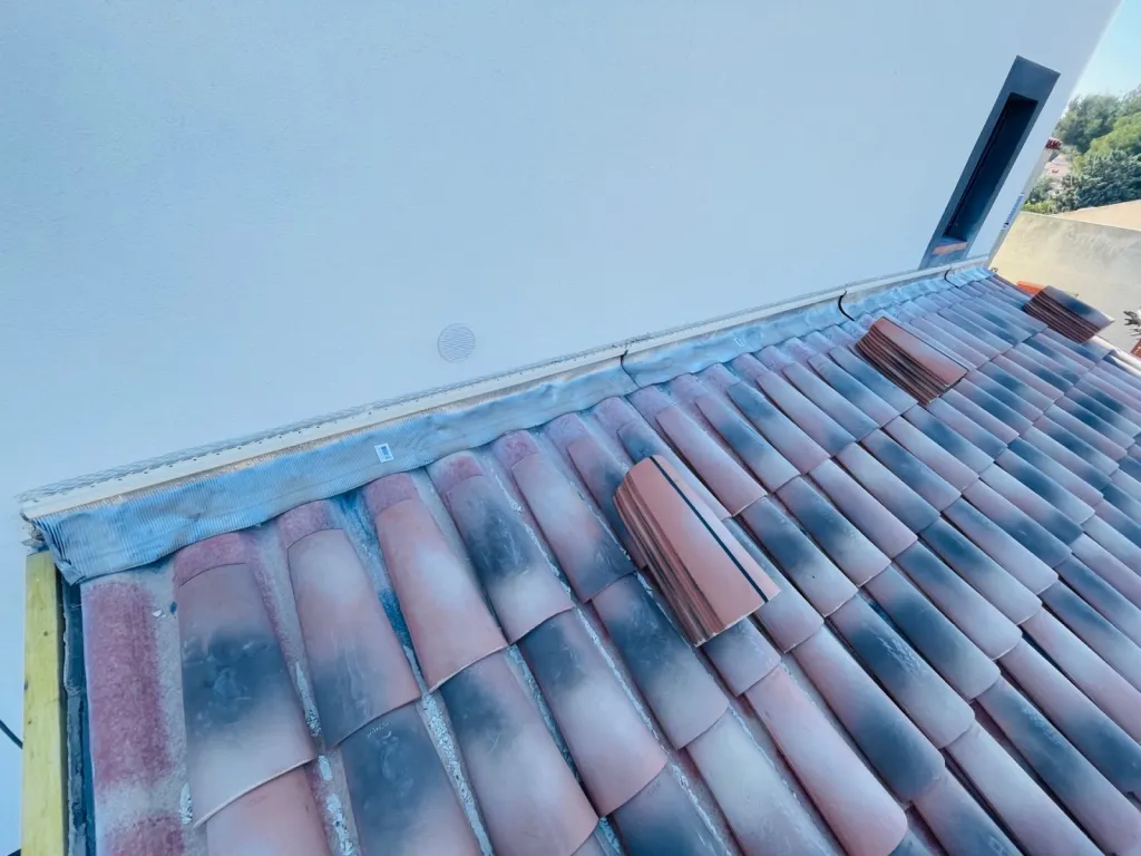 Changement d’une toiture de maison avec isolation sur Aix en Provence.