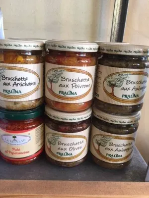 Tartinades italiennes de marque Pralina