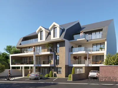 Appartement neuf en centre ville à Le Mesnil-Esnard 76240 au dernier étage. T4 - Proximité écoles et commerces