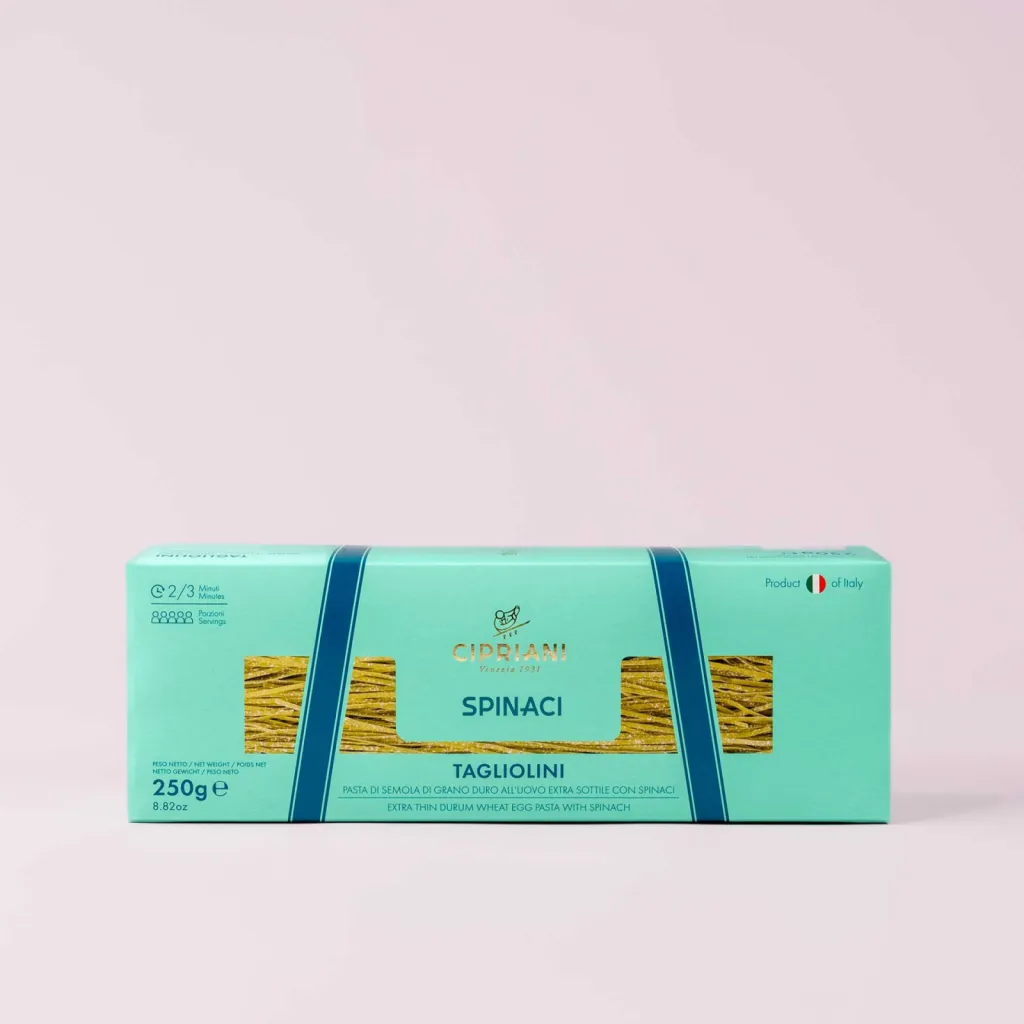 CIPRIANI - PATES ITALIENNES D'EXCEPTION