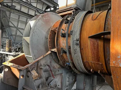 Ventilateur centrifuge industriel haute pression pour installations de traitement d’air en cimenterie et industrie lourde à Lyon