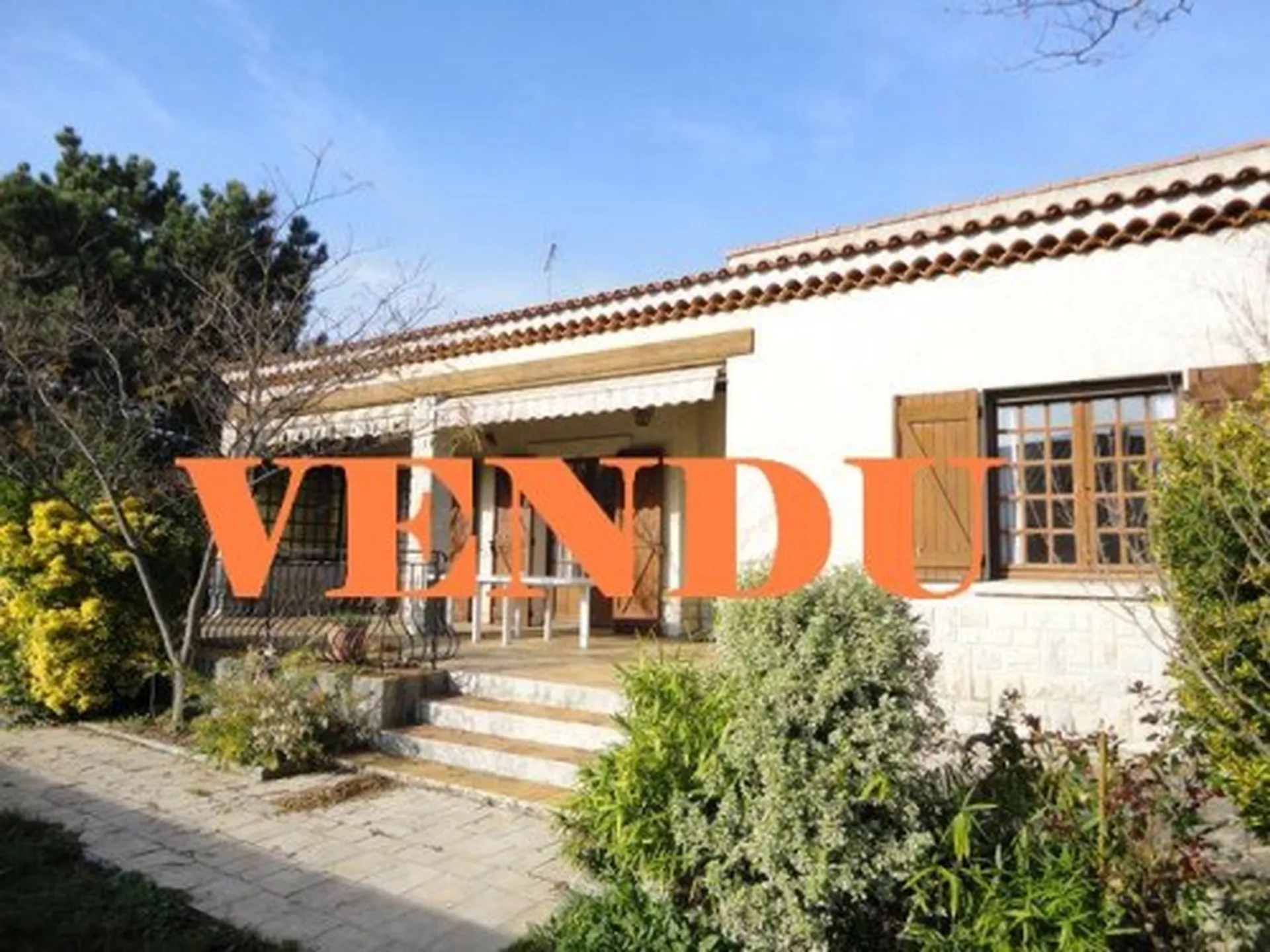 Maison 5 de plain pied Roquefort la Bédoule VENDU au coeur du village