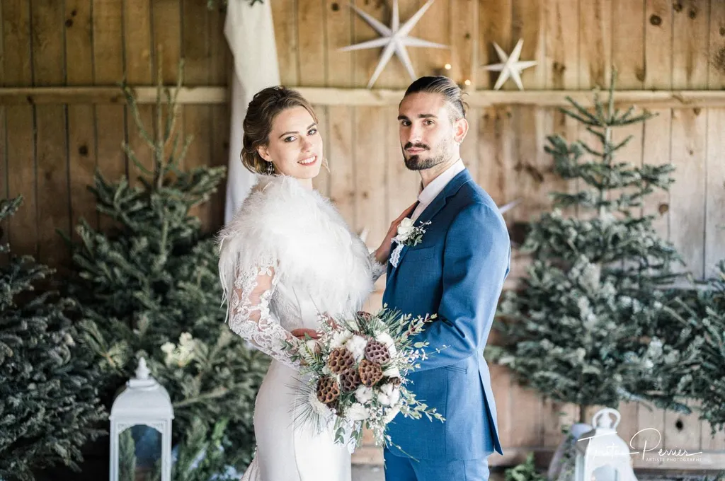 Les Mariages de Mademoiselle L Organisation d'un mariage en hiver le jour de Noël : les conseils de votre wedding planner à Bordeaux et Arcachon ! Crédit photo Tristan Perrier