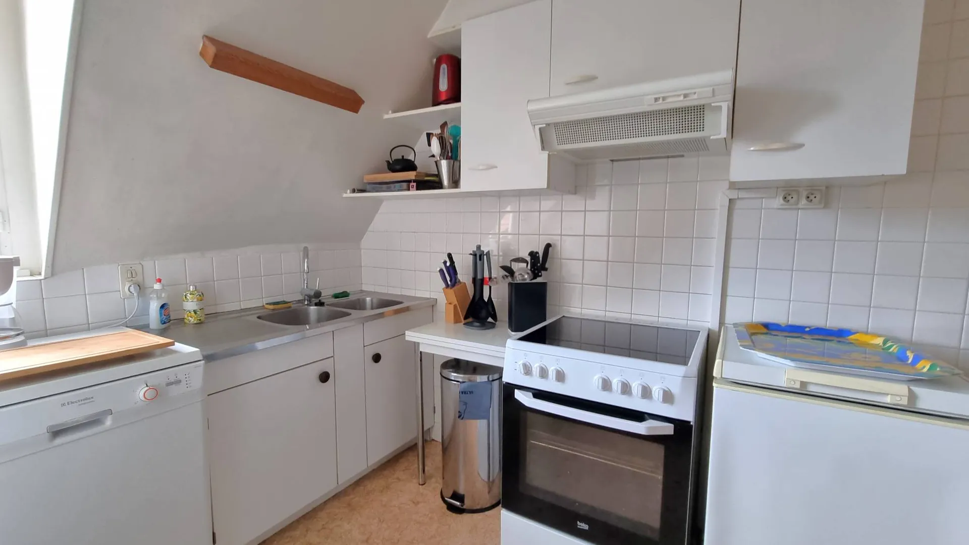 A vendre appartement F3 meublé, face au port, Dieppe 76200