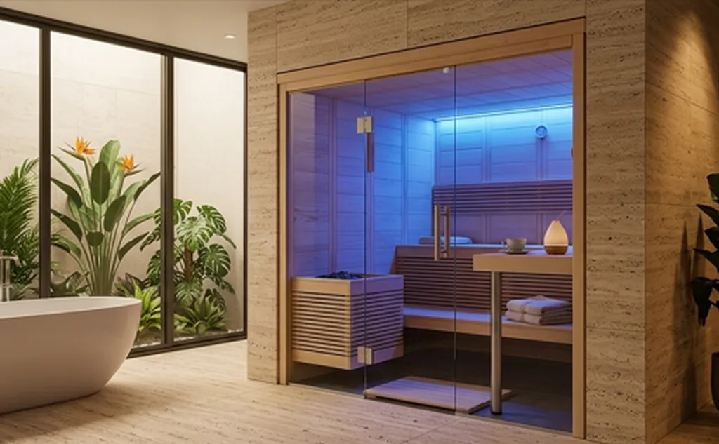 Installation de saunas à domicile pour créer un espace bien-être chaleureux, confortable et adapté à votre maison