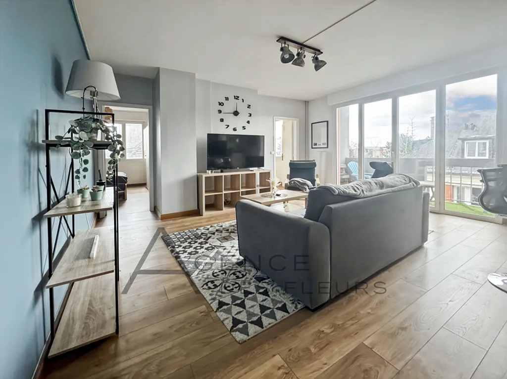 A saisir appartement de 66 m² habitables sur la commune d'ELBEUF 76500