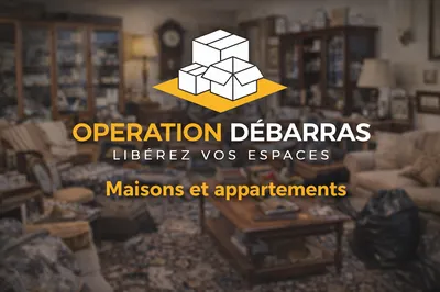 Débarras de maisons et appartements suite à décès, succession, vente, squat ou fin de location au Havre et villes en périphérie