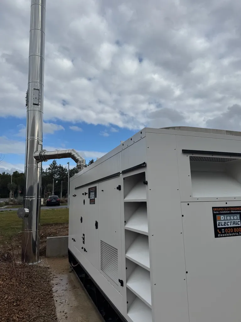 Installation d’un groupe électrogène 700 kVA pour la Clinique d’Éguilles