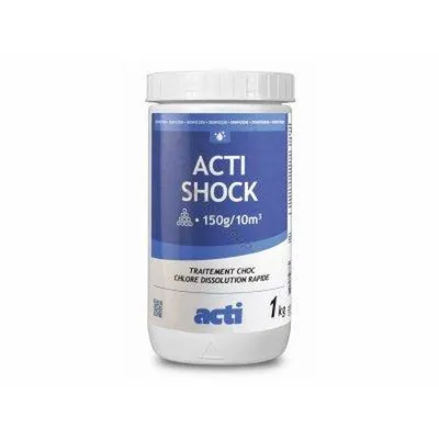 Acti chlore choc shock - mcr piscines et spas 