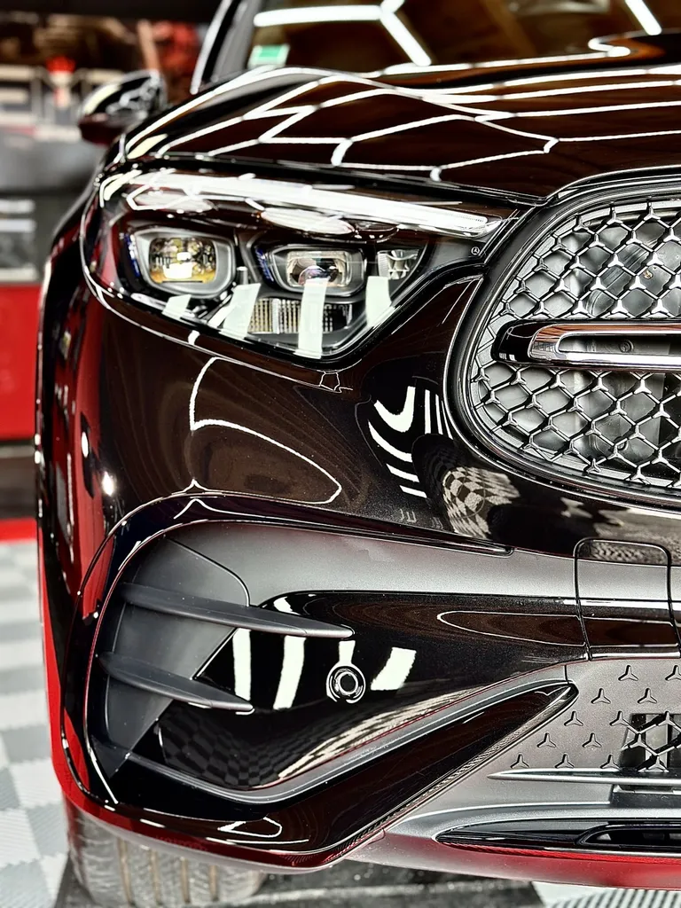 Traitement céramique auto DETAILING protection carrosserie Sud de Lyon Mercedes GLC