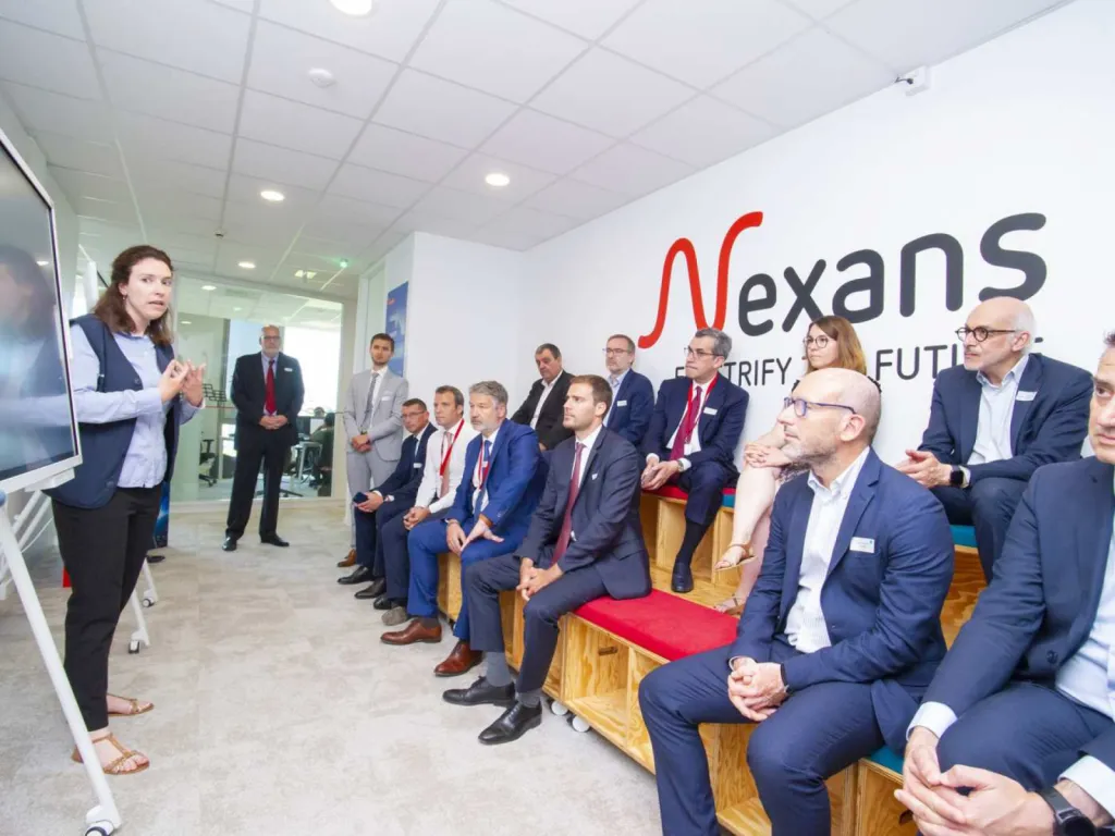 photographe reportage événementiel Nexans inaugure à Lyon AZmpaCity