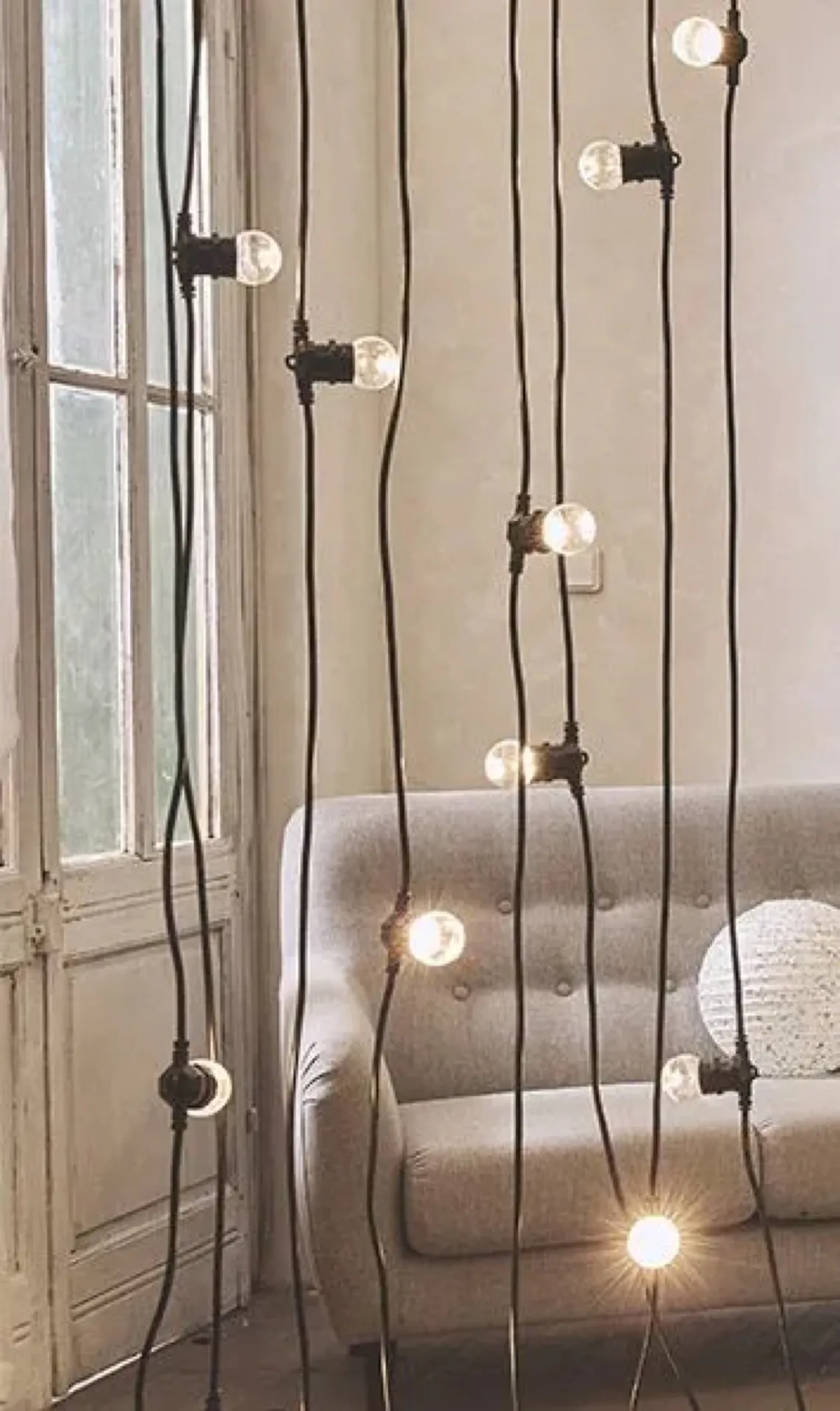 location guirlande guinguette 10m à Sainte maxime dans le var