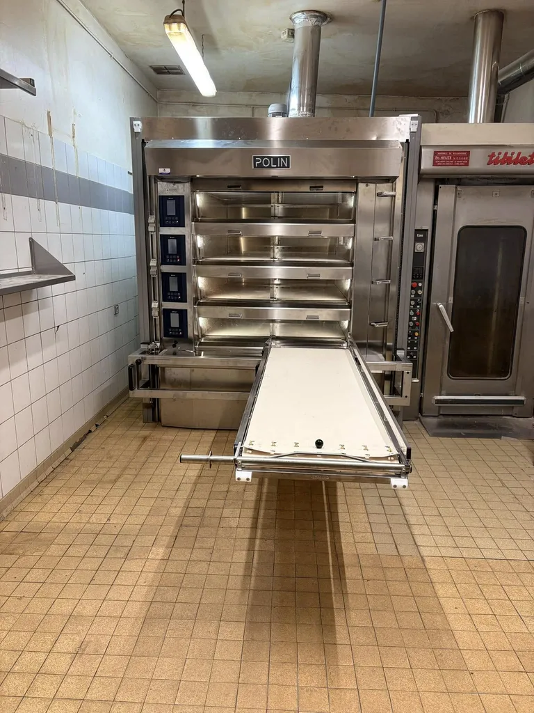 Four à sol Polin pour boulangerie à Fécamp