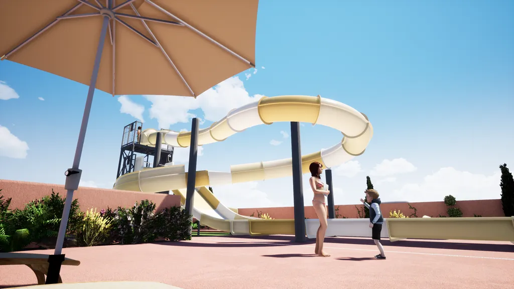 toboggan camping le mas de la plage vias