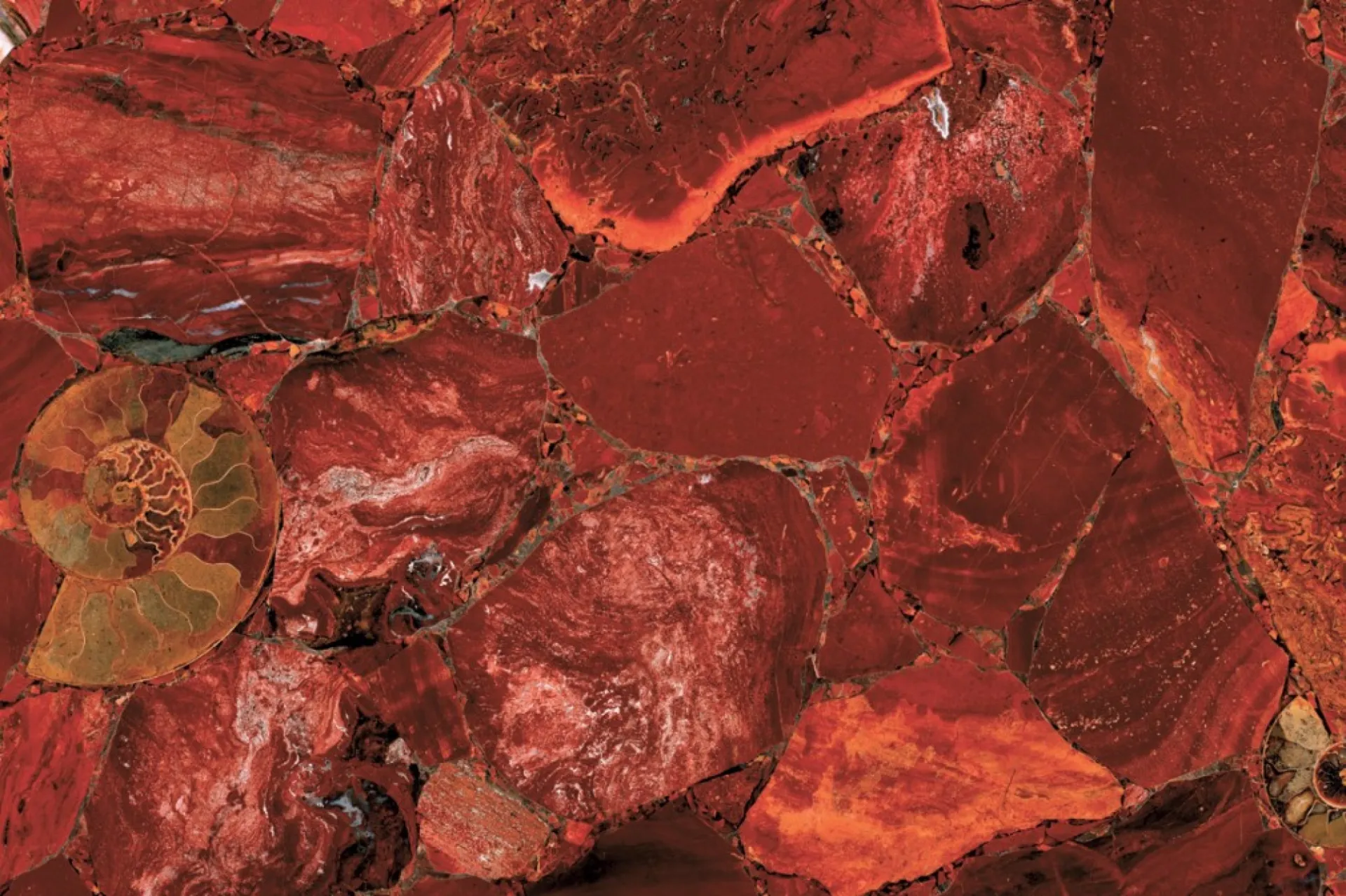 Tranche Jasper Rouge