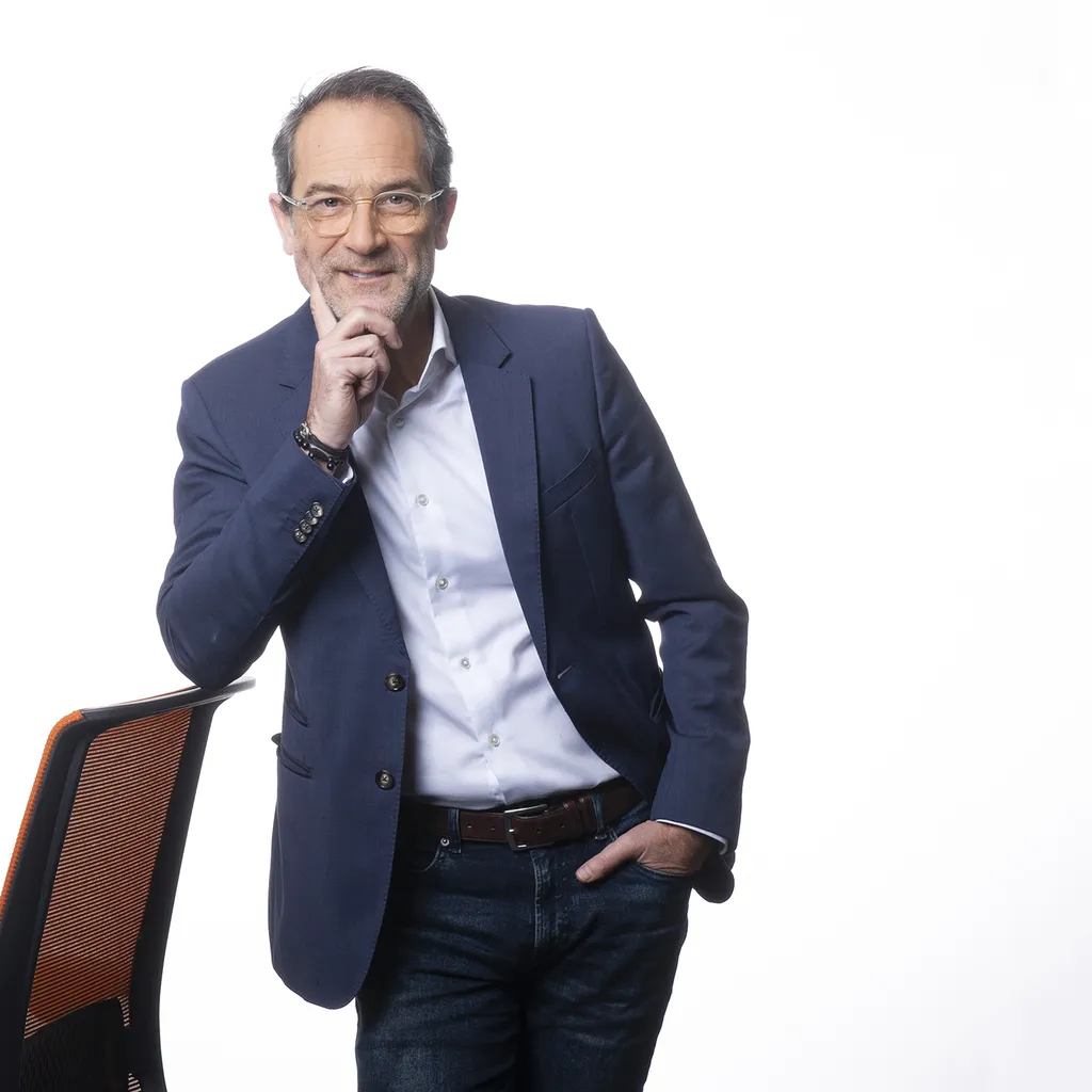 photographe portrait corporate à Lyon installation d'un studio mobile en entreprise