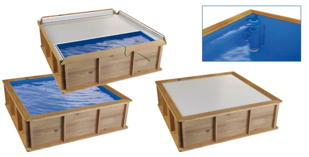 Piscine bois pas chère à Oraison 04700