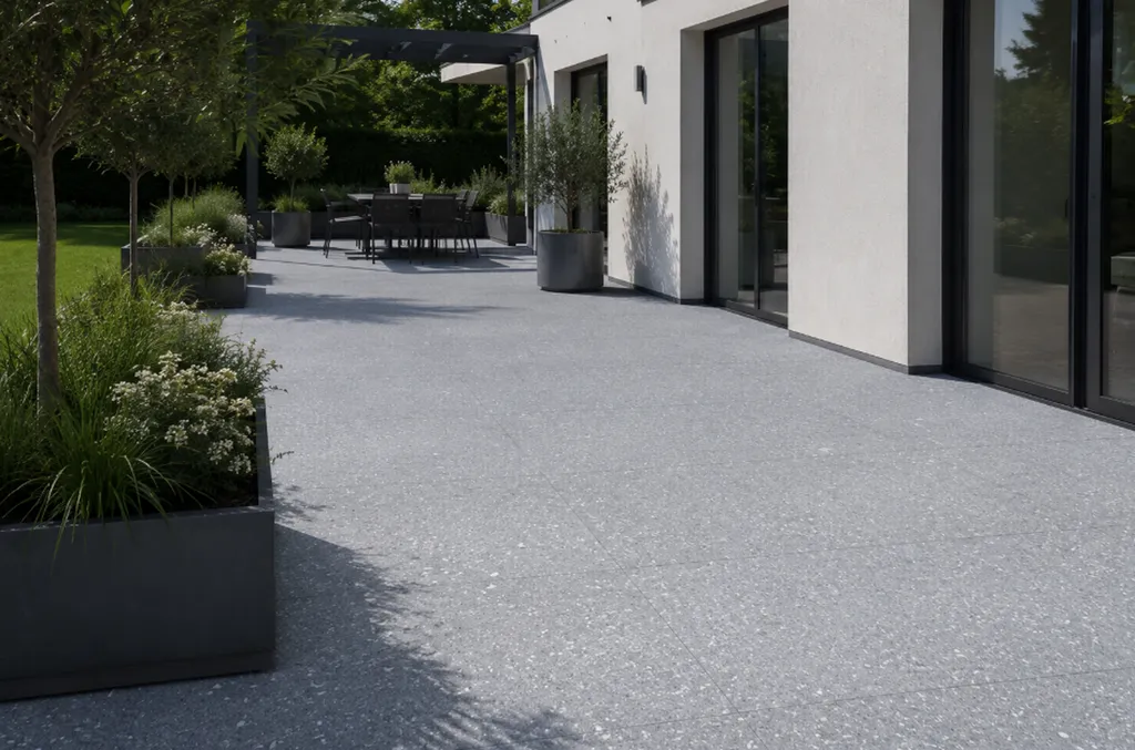 Fournisseur de matériaux recyclés Île de France : revêtement de sol écologique pour projets d'architecte