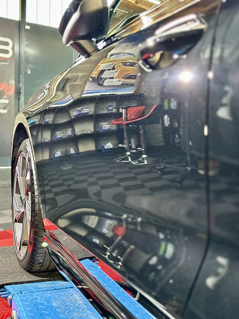 centre de DETAILING Lyon traitement céramique carosserie et jantes Audi A3