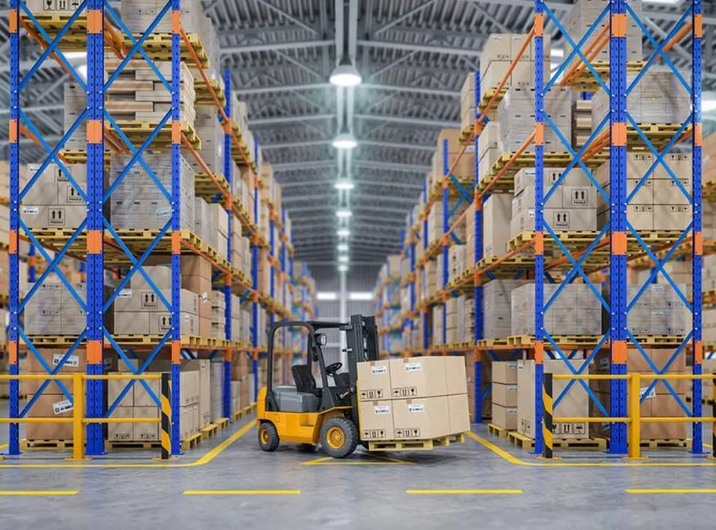 Stockage palettes mono référence proche de valence