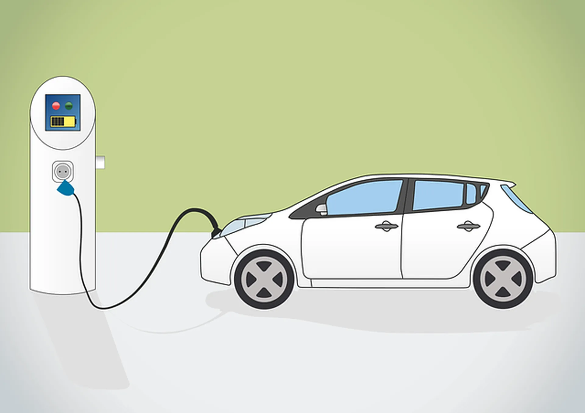 borne recharge voiture electrique
