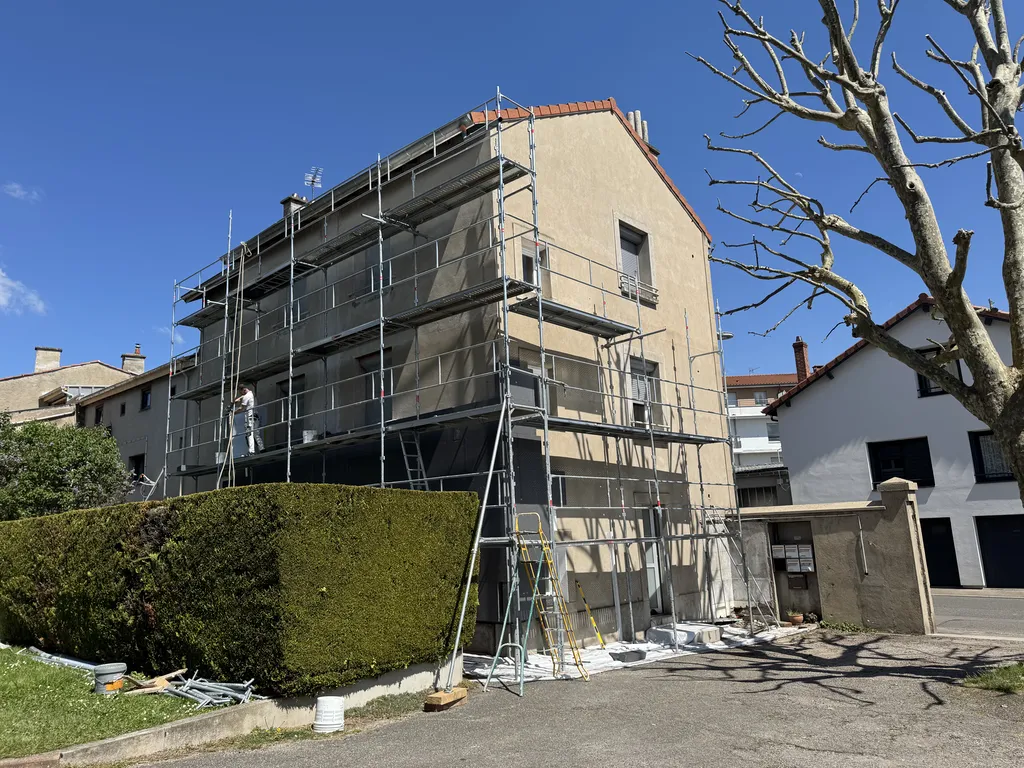 Isolation par l'extérieur à la Talaudière