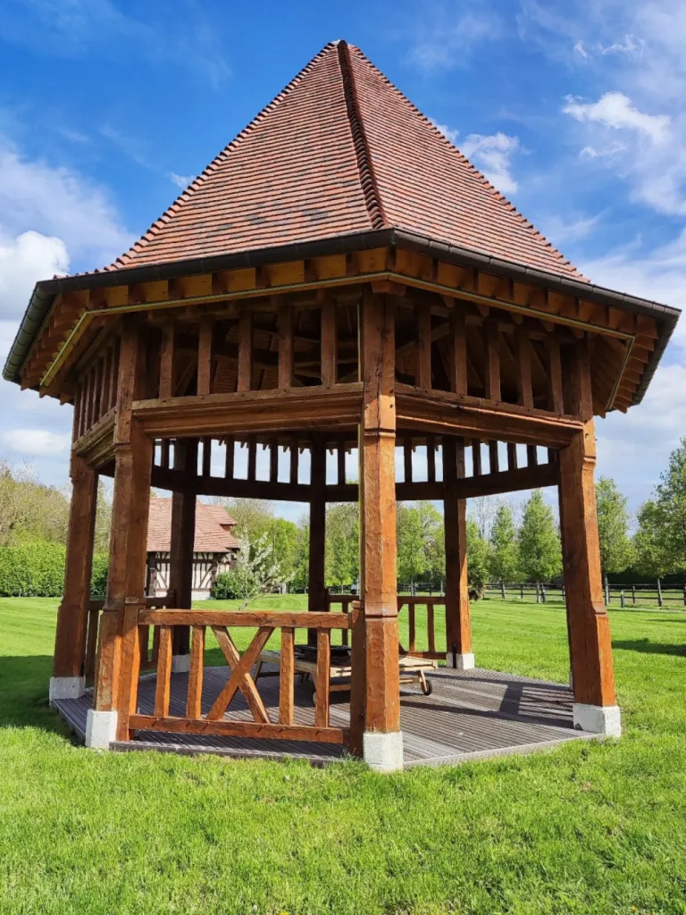 Abris en colombages Calvados 14 HONNET constructions