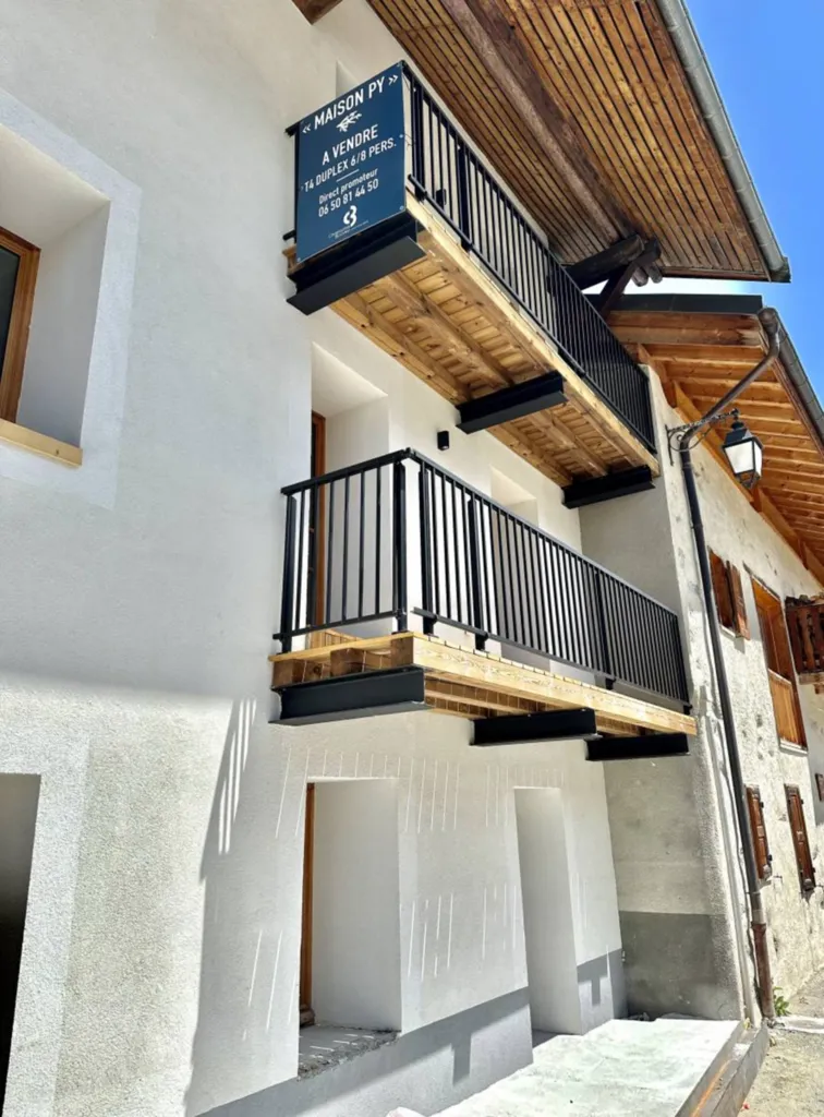 Appartements Haut de Gamme dans une réhabilitation traditionnelle d’Exception au Cœur de la Vanoise