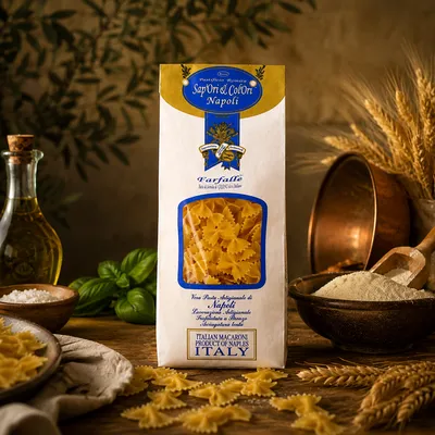 Sapori di Napoli – Pâtes artisanales colorées et aromatisées (Italie)