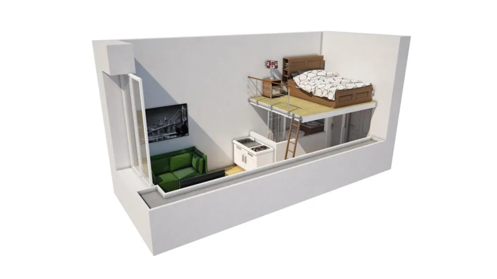 studio entièrement rénové Lyon 4ème